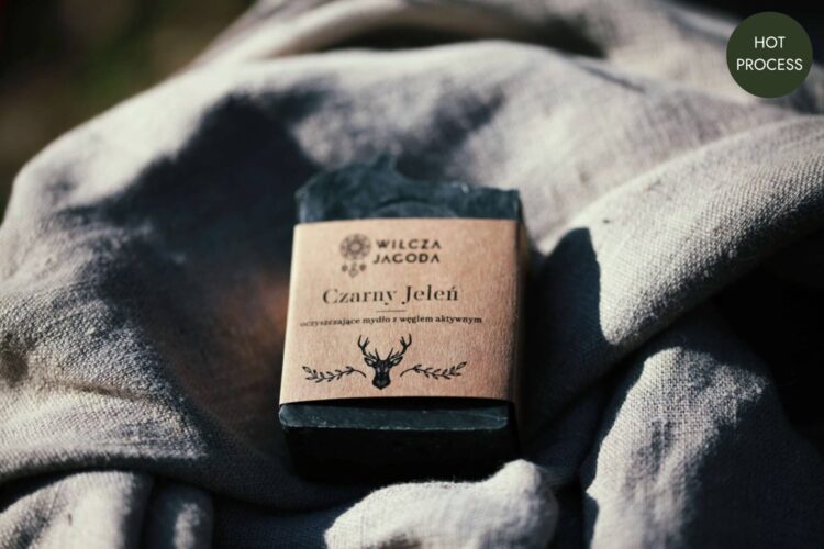 Czarny jelen hot process Wilcza Jagoda