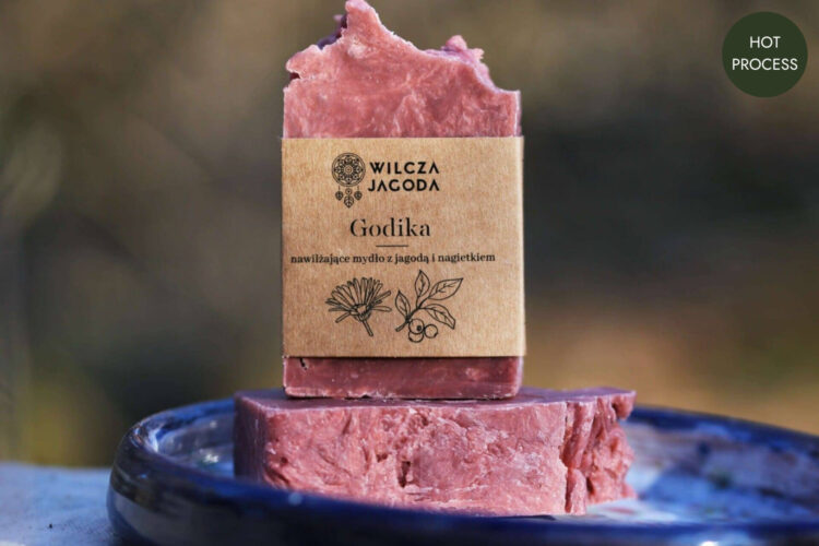 Godika - delikatne mydło z jagodą i nagietkiem