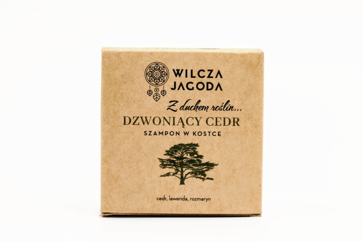 Szampon w kostce dzwoniacy cedr 7 Wilcza Jagoda