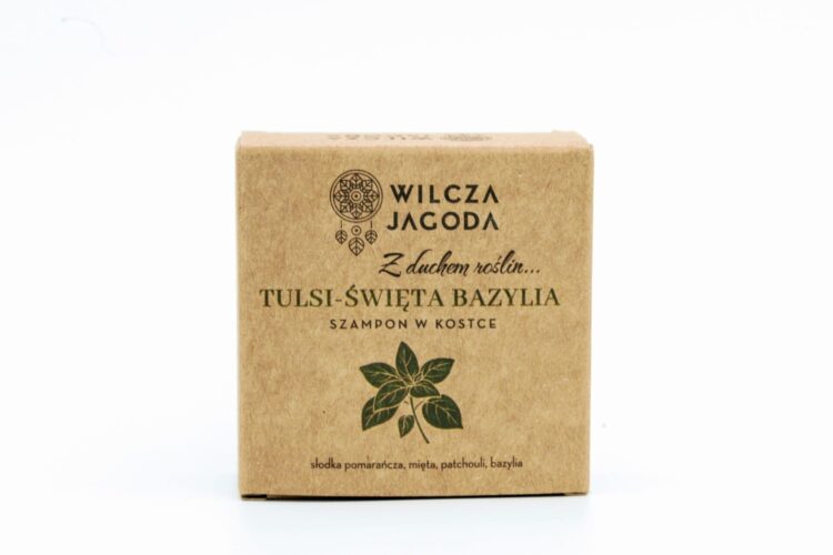 Szampon w kostce tulsi 7 Wilcza Jagoda