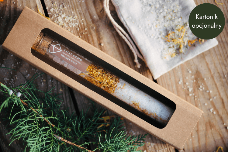 Czułe Ciepło - Fiolka soli do kąpieli