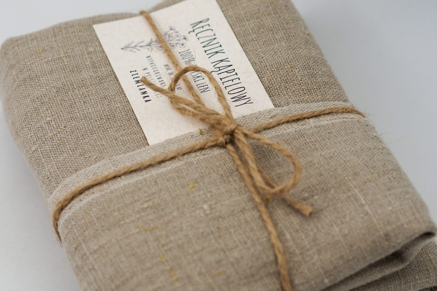 Recznik Lniany duzy kapielowy 6 Wilcza Jagoda