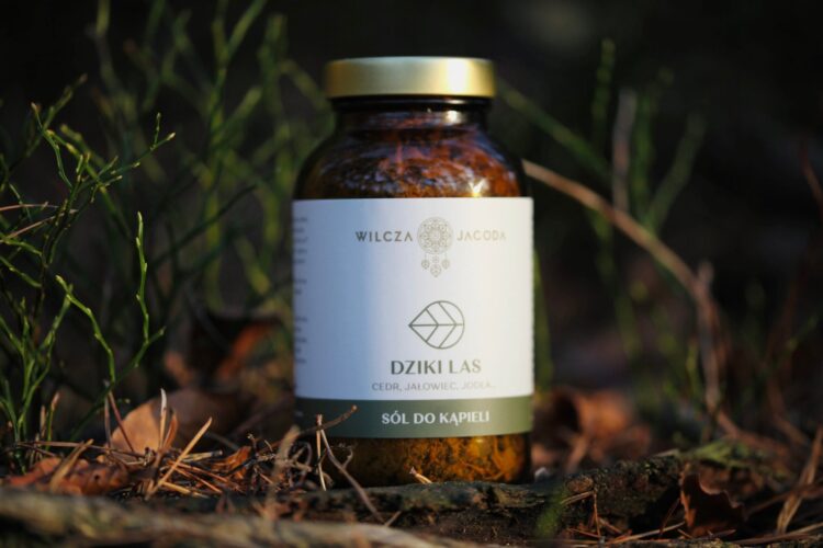 Dziki Las - sól do kąpieli w słoiku