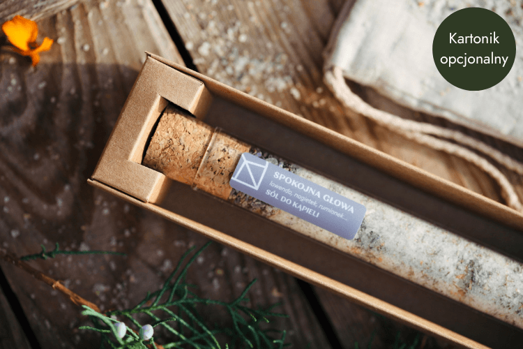 Spokojna Głowa - Fiolka soli do kąpieli