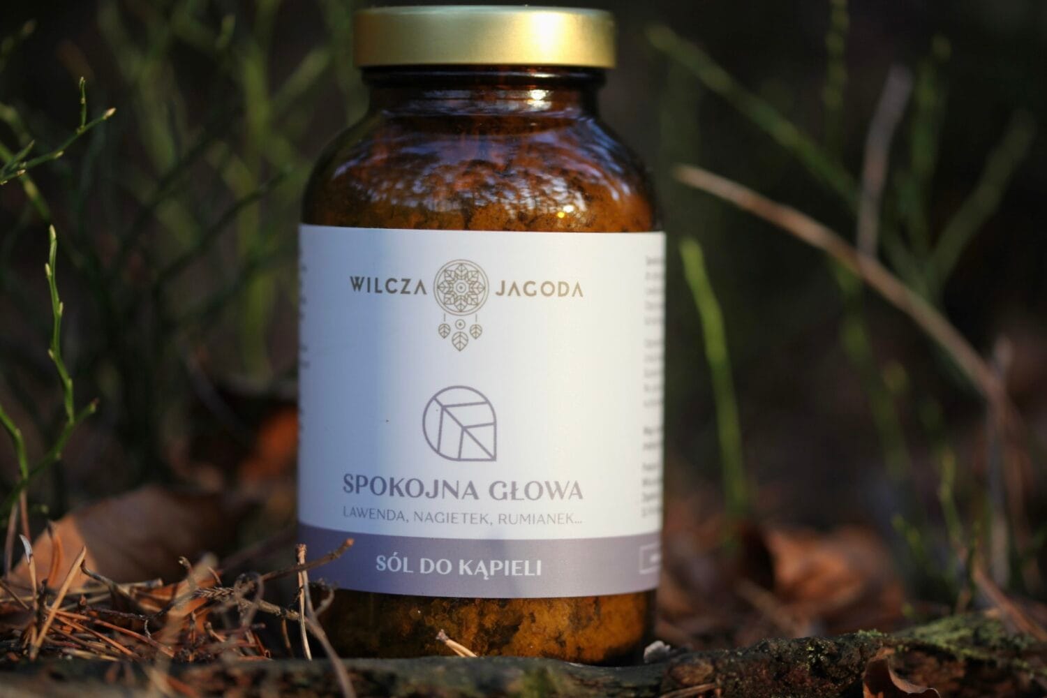 Spokojna glowa sloik Wilcza Jagoda