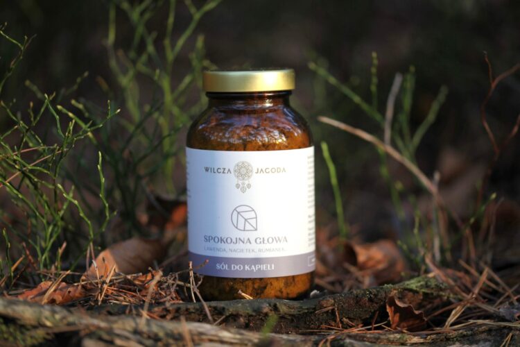 Spokojna Głowa - sól do kąpieli w słoiku